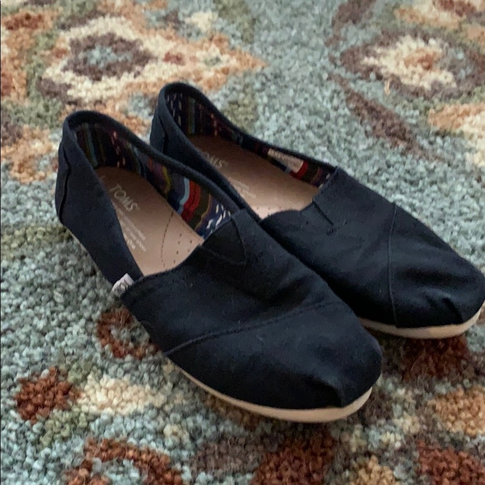 Toms canvas slides